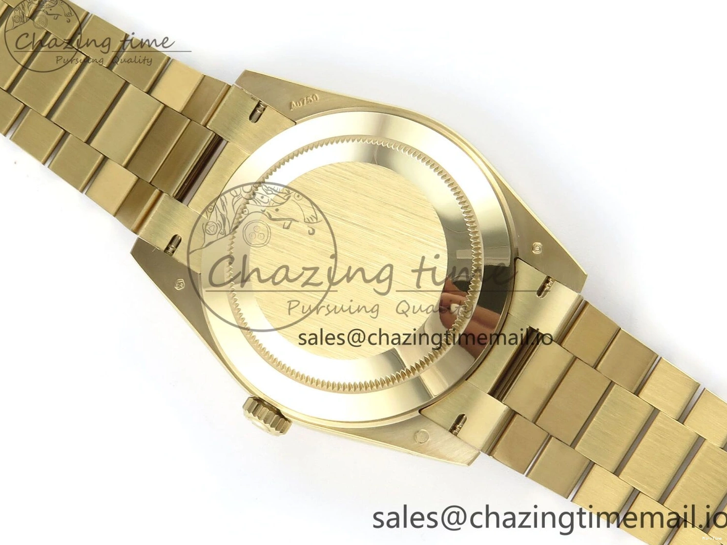 MiroTime 1219 Day Date 40 YG 228238 Noob 1:1 Best Edition White MOP Crystal Dial on President Bracelet A2836 (Gain Weight) Breathable 804